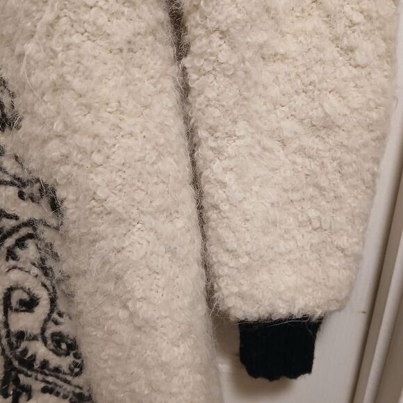 Vintage Wandering Sage Alpaca wool knit jacket Y2K sz.L/M - Picture 4 of 7